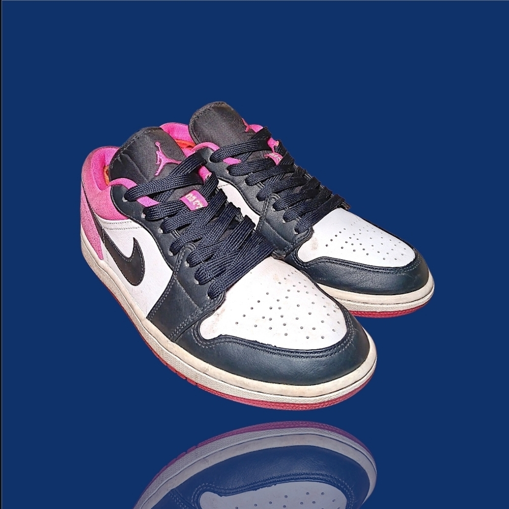 Nike Air Jordan 1 Low SE ‘Active Fuchsia’ (CK3022-005) – Men’s Size 8 GUC - Picture 3 of 12